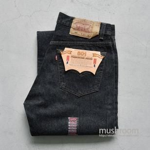 LEVI'S 501 BLACK JEANSW33L34/DEADSTOCK