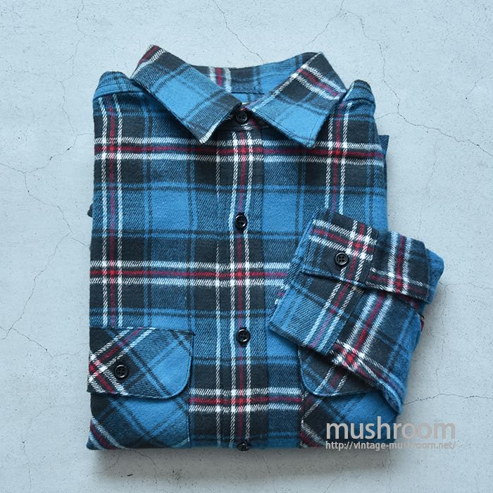 5BROTHER PLAID FLANNEL SHIRT（15H/DEADSTOCK）