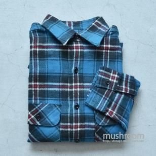 5BROTHER PLAID FLANNEL SHIRT15H/DEADSTOCK