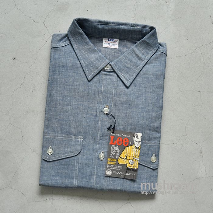 Lee CHAMBRAY WORK SHIRT（18/DEADSTOCK）