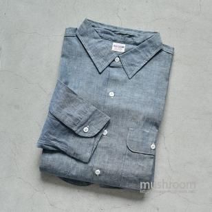 BIG YANK CHAMBRAY WORK SHIRT18/DEADSTOCK