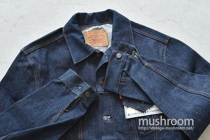 LEVI'S 71205-0217 BIGE DENIM JACKET（46/DEADSTOCK） - 古着屋