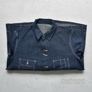 DRUM MAJOR DENIM COVERALL 44/DEADSTOCK 