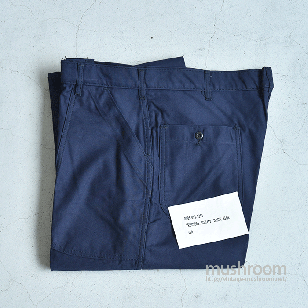 U.S.NAVY UTILITY DARK BLUE COTTON TROUSERS 36R/DEADSTOCK 