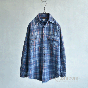 BIG JESS PLAID FLANNEL WORK SHIRT