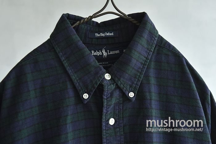 RALPH LAUREN THE BIG OXFORD B/D SHIRT - 古着屋 ｜ mushroom 