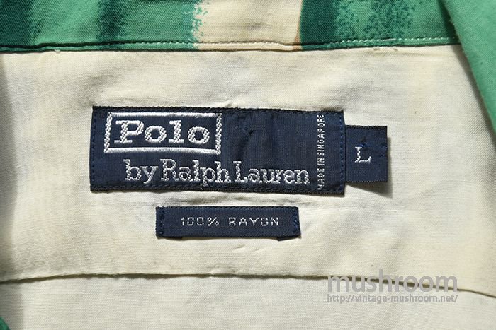 POLO BY RALPH LAUREN RIVIERA ITALIA S/S RAYON SHIRT - 古着屋