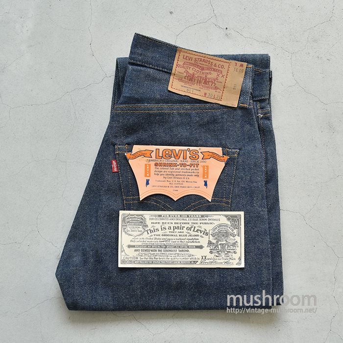 LEVI'S 501 66後期 JEANS（DEADSTOCK/SAME AS RED LINE） - 古着屋 