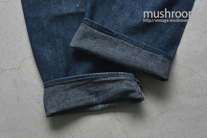 EXCELSIOR BRAND DENIM WAIST-OVERALLS - 古着屋 ｜ mushroom