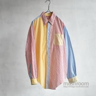 BROOKS BROS CRAZY PATTERN BD SHIRT17/MINT