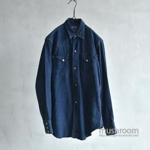 LEVI'S DENIM FAMILY DENIM WESTERN SHIRT
