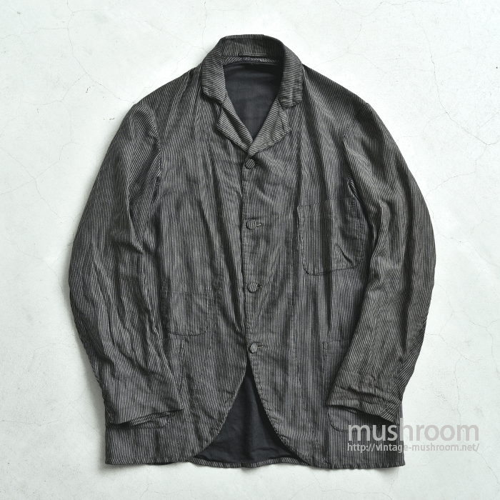 Old Cotton Stripe Sack Coat