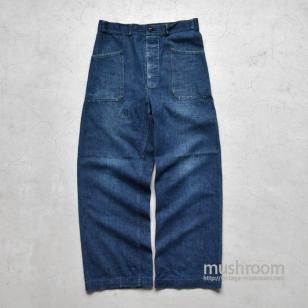WW2 USN DUNGAREE DENIM TROUSER