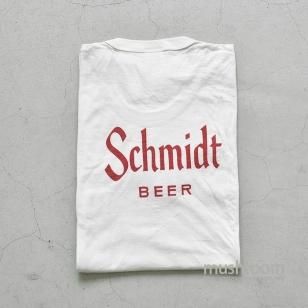 SCHMIDT BEER POCKET T-SHIRTL/DEADSTOCK