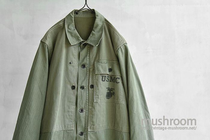 USMC P-44 HBT JACKET（UNUSUAL BUTTON） - 古着屋 ｜ mushroom