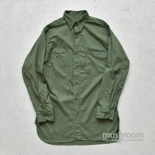 U.S.N POPLIN UTILITY SHIRT14H/UNUSED