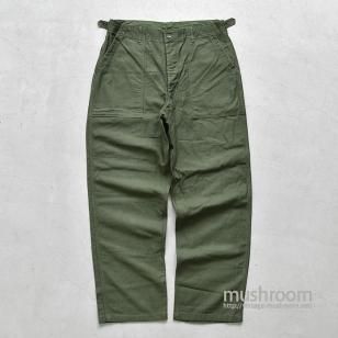 U.S.ARMY COTTON SATEEN UTILITY TROUSERSONE-WASHED/L