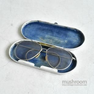 U.S.MILITARY AVIATOR SUNGLASSES WITH METAL BOXMADE BY B&L