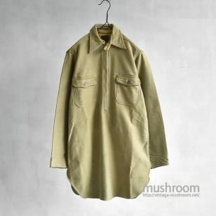 SIGNAL HALF-ZIP COTTON WORK SHIRT