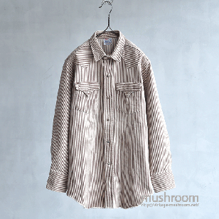 LEVI'S SHORTHORN STRIPE COTTON SHIRT