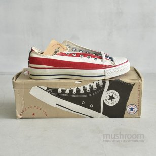 CONVERSE ALL-STAR LO CANVAS SHOES（ USA FLAG/DEADSTOCK ）