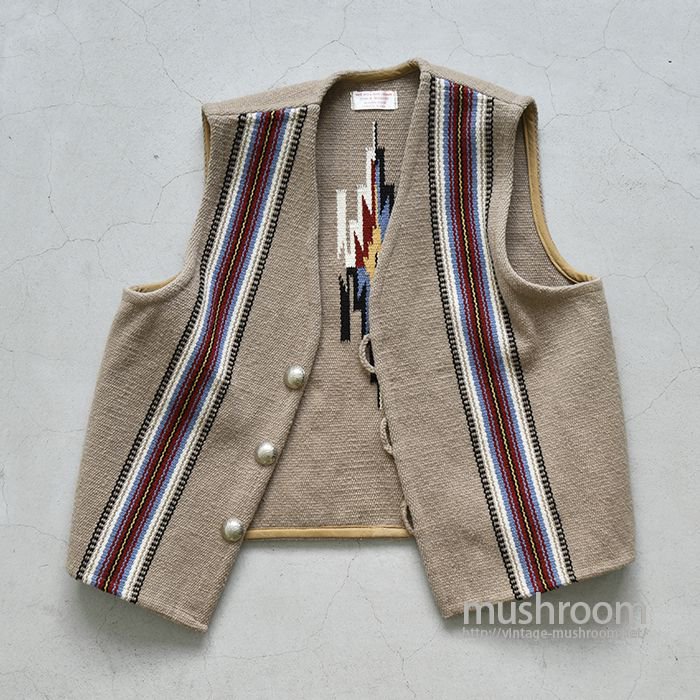 TRUJILLO'S Vintage Chimayo Vest