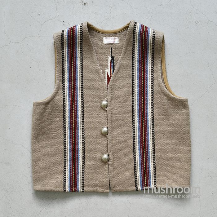 TRUJILLO'S Vintage Chimayo Vest