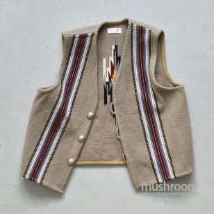 TRUJILLO'S CHIMAYO VEST MINT 