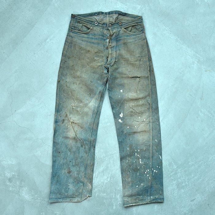 BOSS OF THE ROAD DENIM WAIST-OVERALLS - 古着屋 ｜ mushroom