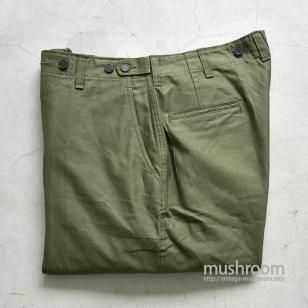 U.S.ARMY M-43 FIELD TROUSERS36-32/DEADSTOCK 