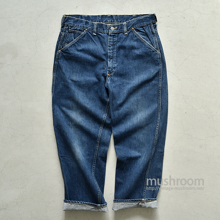 CAN'T BUST'EM DENIM PAINTER PANTS - 古着屋 | mushroom CAN'T BUST'EM DENIM PAINTER PANTS - 古着屋 | mushroom