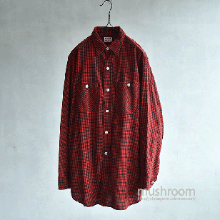 HERCULES PLAID COTTON WORK SHIRT