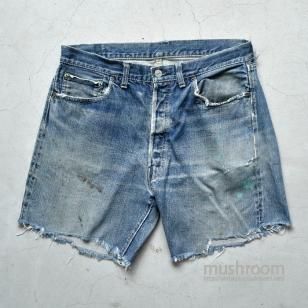 LEVI'S 501XX CUT OFF JEANS