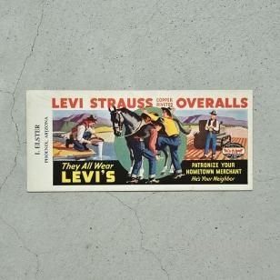 1930' LEVI'S INK BLOTTERS