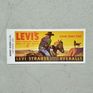 1930' LEVI'S INK BLOTTERS
