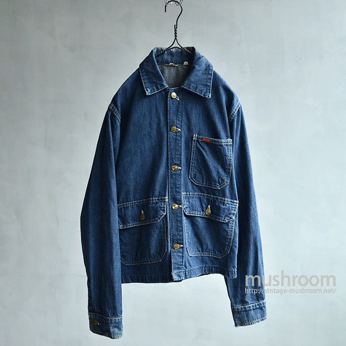 BIG SMITH DENIM WORK JACKET(38) - 古着屋 | mushroom BIG SMITH DENIM WORK JACKET(38) - 古着屋 | mushroom