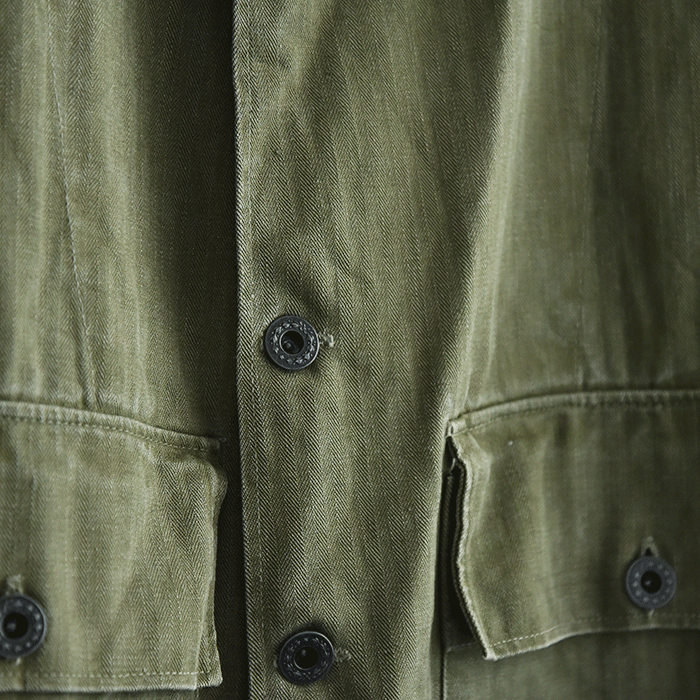 WW2 U.S.NAVY HBT UTILITY JACKET - 古着屋 | mushroom WW2 U.S.NAVY HBT UTILITY JACKET - 古着屋 | mushroom