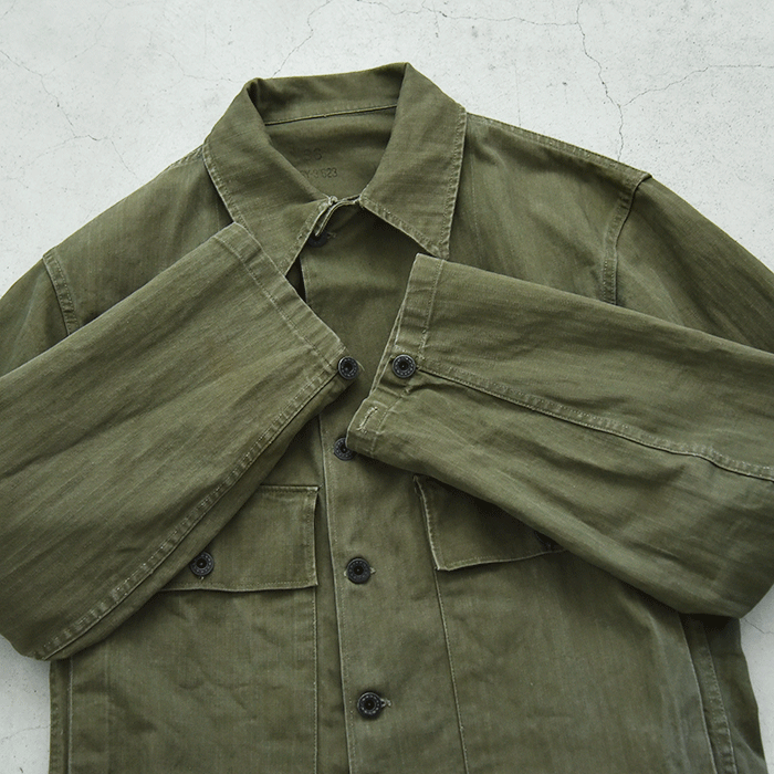 WW2 U.S.NAVY HBT UTILITY JACKET - 古着屋 | mushroom WW2 U.S.NAVY HBT UTILITY JACKET - 古着屋 | mushroom