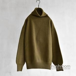 U.S.ARMY AIRFORCE TURTLE-NECK GOV SWEATER50/RARE
