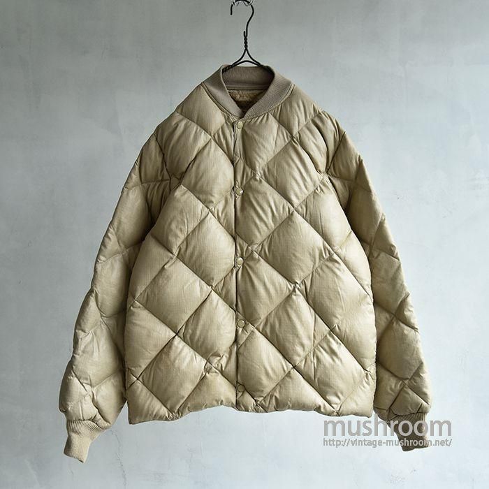 EDDIE BAUER DIAGONAL QUILTED DOWN JACKET - 古着屋 ｜ mushroom