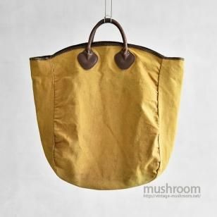 L.L.BEAN BROWN CANVAS TOTE BAG