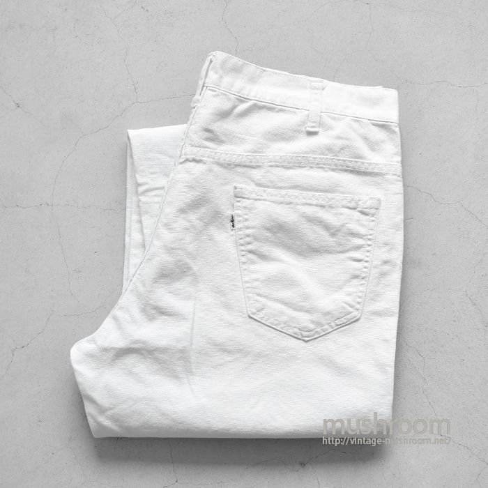 LEVI'S 70519-0921 WHITE DUCK PANTS（MINT）