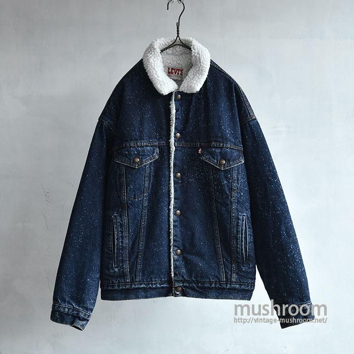 LEVI'S 70609-0229 DENIM BOA JACKET - 古着屋 | mushroom LEVI'S 70609-0229 DENIM BOA JACKET - 古着屋 | mushroom
