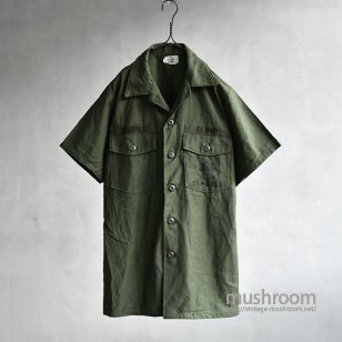 SEABEES S/S UTILITY COTTON SHIRT（15H/DEADSTOCK）