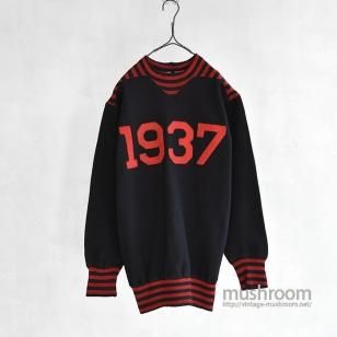 SPALDING W/V TWO-TONE WOOL SWEAT SHIRT