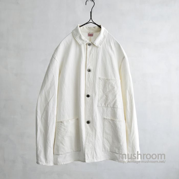 CANTRIPUM WHITE COTTON COVERALL - 古着屋 ｜ mushroom