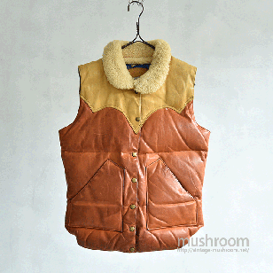 ROCKY MOUNTAIN LEATHER DOWN VEST