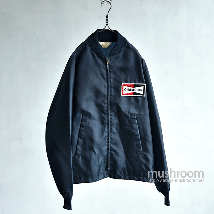 CHAMPION PLUG NYLON JACKET - 古着屋 ｜ mushroom(マッシュルーム