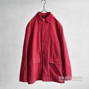 HERCULES RED CANVAS COVERALL
