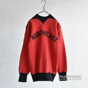 SPALDING W/V TWO-TONE WOOL SWEAT SHIRT